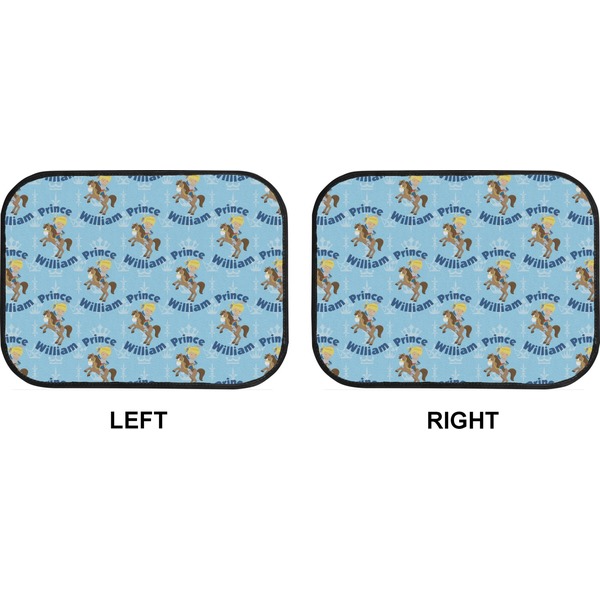 Custom Prince Car Floor Mats (Back Seat) (Approval)