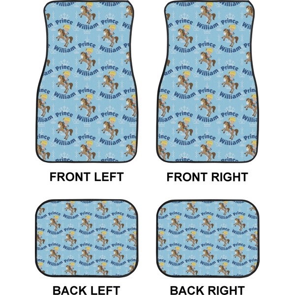 Custom Prince Car Floor Mats Set (2F + 2B)