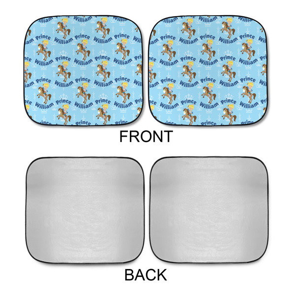 Custom Prince Car Sun Shades - APPROVAL