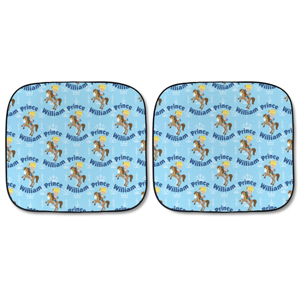 Custom Prince Car Sun Shades - FRONT