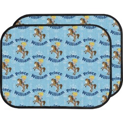 Custom Prince Car Floor Mats (Back Seat) (Personalized)
