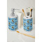 Custom Prince Ceramic Bathroom Accessories - LIFESTYLE (toothbrush holder & soap dispenser)