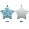 Custom Prince Ceramic Flat Ornament - Star Front & Back (APPROVAL)