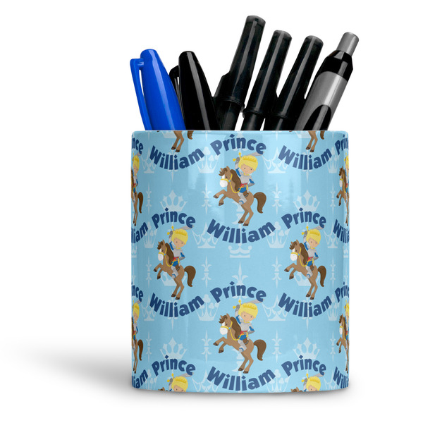 Custom Custom Prince Ceramic Pen Holder