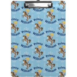 Custom Prince Clipboard (Letter Size) (Personalized)
