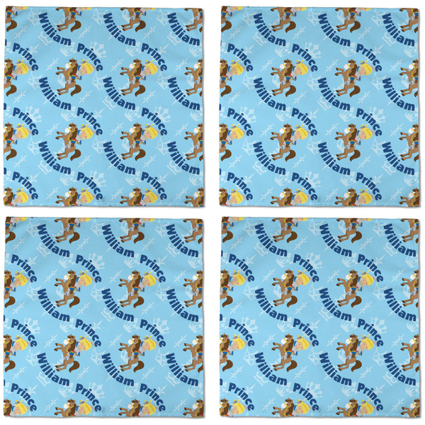 Custom Prince Cloth Napkins - Personalized Dinner (APPROVAL) Set of 4