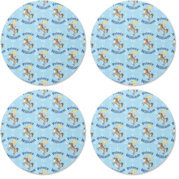 Custom Prince Coaster Round Rubber Back - Apvl