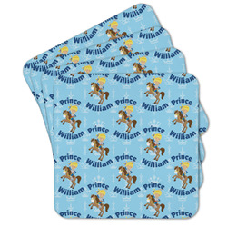 Custom Prince Cork Coaster - Set of 4 w/ Name All Over