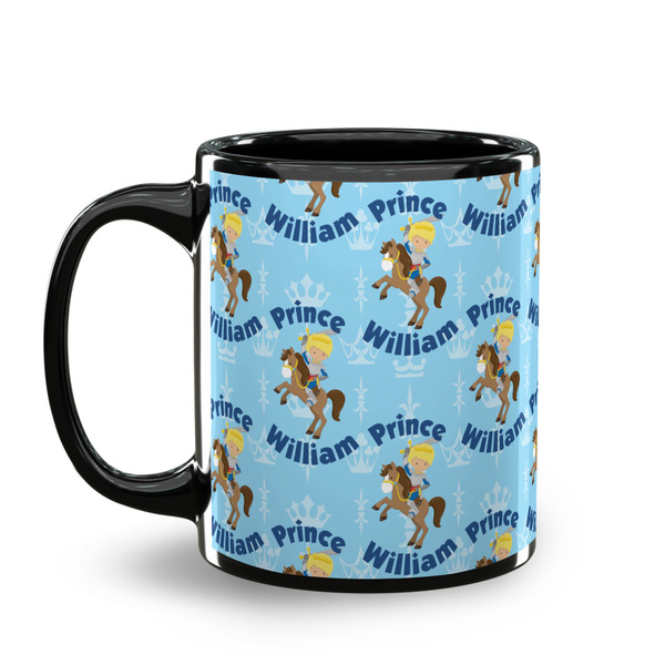 Custom Prince Coffee Mug - 11 oz - Black