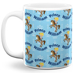 Custom Prince 11 Oz Coffee Mug - White (Personalized)