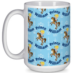 Custom Prince 15 Oz Coffee Mug - White (Personalized)