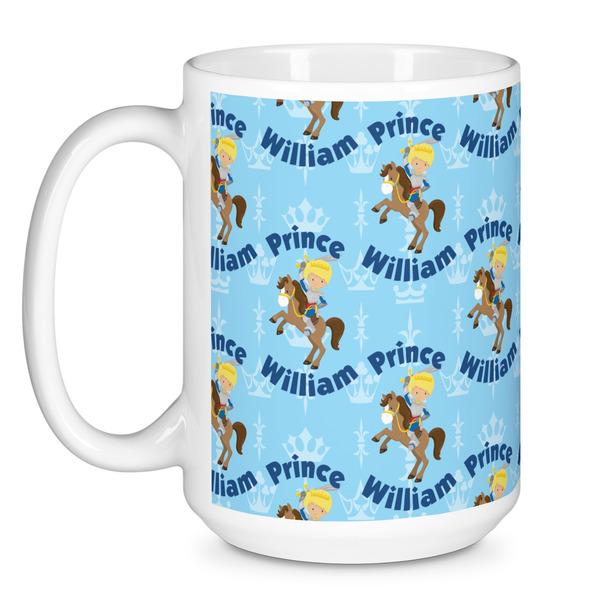 Custom Prince Coffee Mug - 15 oz - White