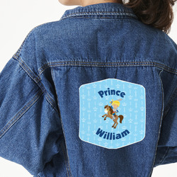 Custom Prince Large Custom Shape Patch - 2XL (Personalized)