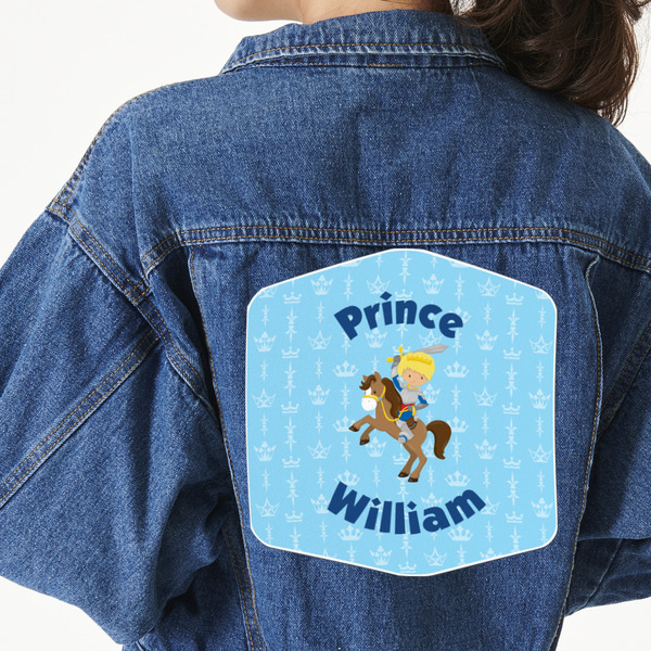 Custom Custom Prince Twill Iron On Patch - Custom Shape - 3XL (Personalized)