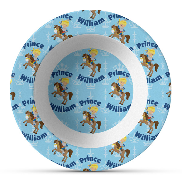 Custom Custom Prince Plastic Bowl - Microwave Safe - Composite Polymer (Personalized)