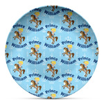 Custom Prince Microwave Safe Plastic Plate - Composite Polymer (Personalized)