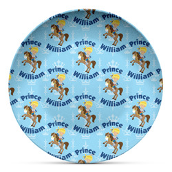 Custom Prince Microwave Safe Plastic Plate - Composite Polymer (Personalized)