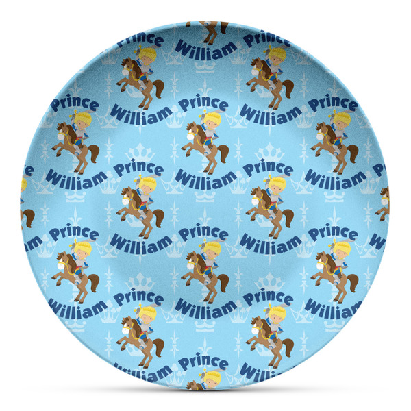 Custom Custom Prince Microwave Safe Plastic Plate - Composite Polymer (Personalized)