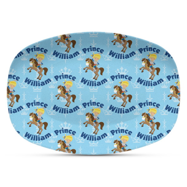 Custom Custom Prince Plastic Platter - Microwave & Oven Safe Composite Polymer (Personalized)
