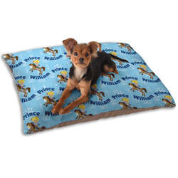 Custom Prince Dog Bed - Small w/ Name All Over