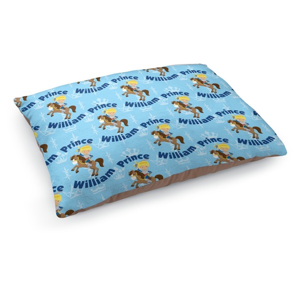Custom Custom Prince Dog Bed - Medium w/ Name All Over