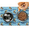 Custom Prince Dog Food Mat - Small LIFESTYLE
