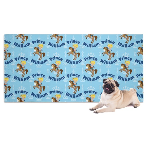 Custom Custom Prince Dog Towel (Personalized)