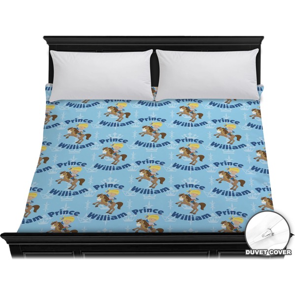 Custom Custom Prince Duvet Cover - King (Personalized)