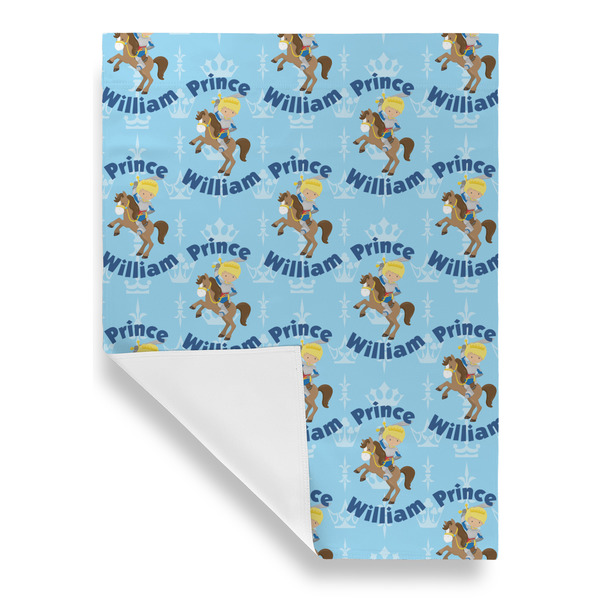 Custom Prince Garden Flags - Large - Single Sided - FRONT FOLDED