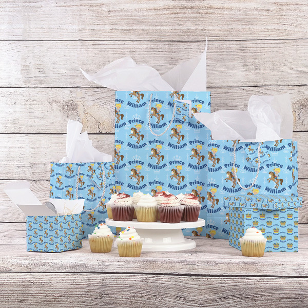 Custom Prince Gift Bags - In Context