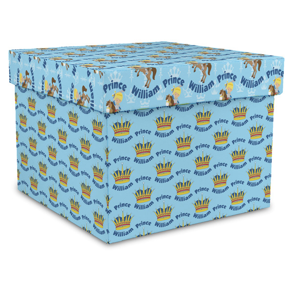 Custom Custom Prince Gift Box with Lid - Canvas Wrapped - X-Large (Personalized)