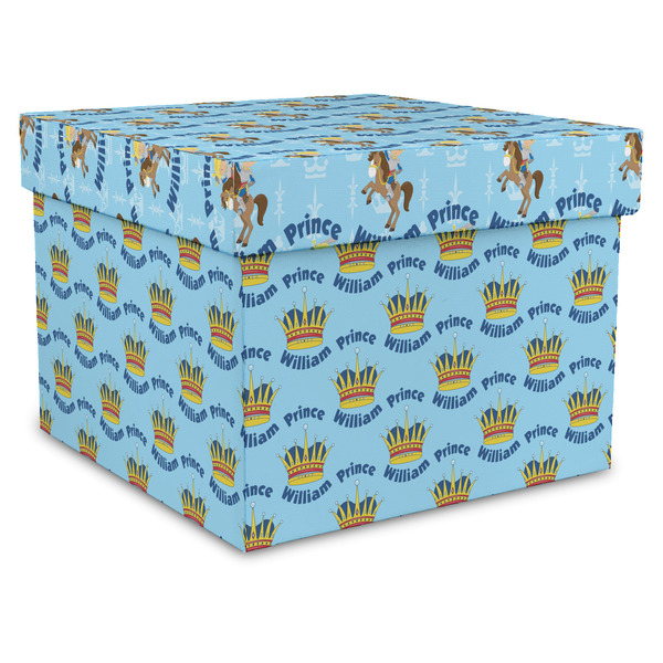 Custom Custom Prince Gift Box with Lid - Canvas Wrapped - XX-Large (Personalized)