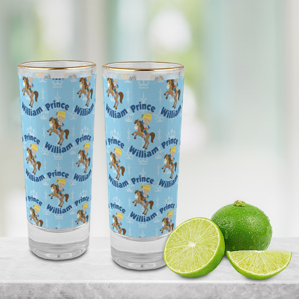 Custom Prince Glass Shot Glass - 2 oz - LIFESTYLE