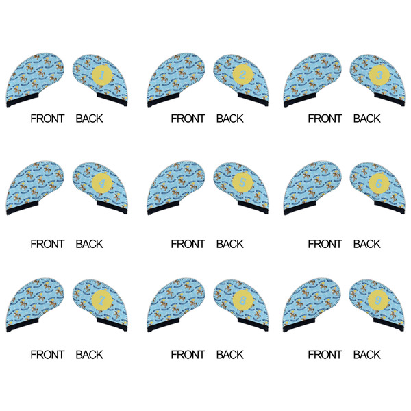 Custom Prince Golf Club Covers - APPROVAL (set of 9)