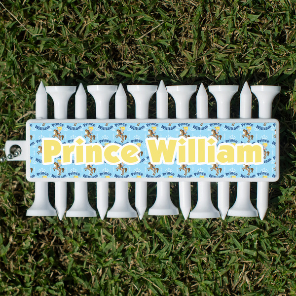Custom Prince Golf Tees & Ball Markers Set - Front