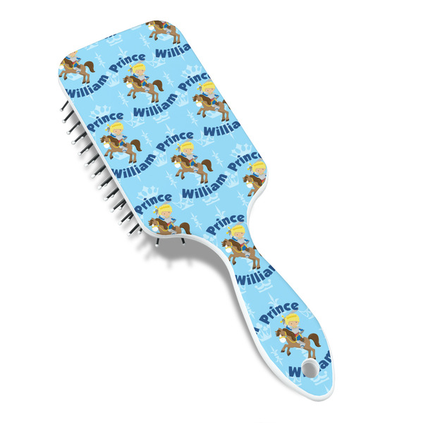 Custom Prince Hair Brush - Angle View