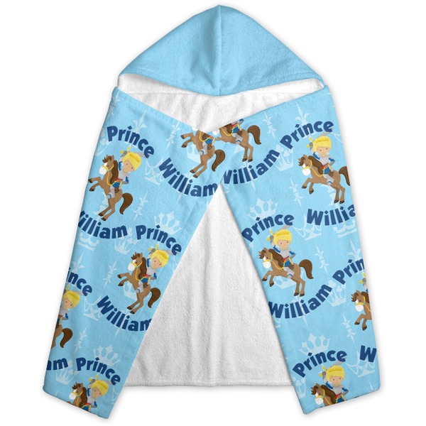 Custom Prince Hooded Towel - Folded