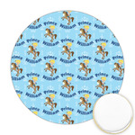 Custom Prince Printed Cookie Topper - Round (Personalized)