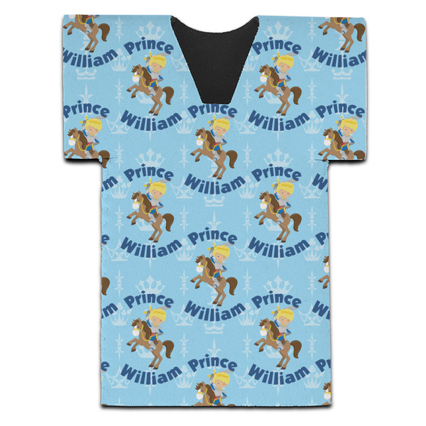 Custom Prince Jersey Bottle Cooler - Set of 4 - FRONT (flat)