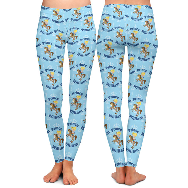 Custom Prince Ladies Leggings - Front and Back