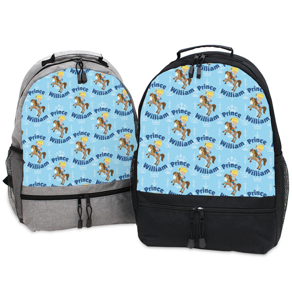 Custom Prince Large Backpacks - Both