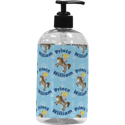 Custom Prince Plastic Soap / Lotion Dispenser (16 oz - Large - Black) (Personalized)
