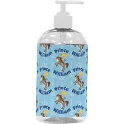 Custom Prince Plastic Soap / Lotion Dispenser (16 oz - Large - White) (Personalized)