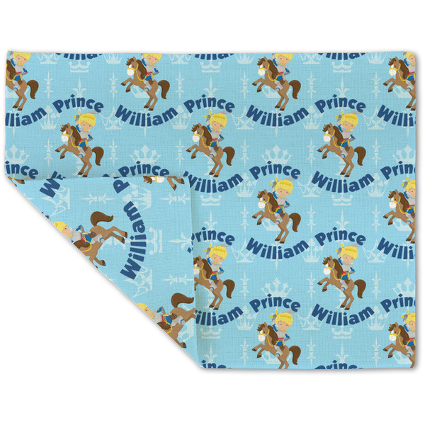 Custom Prince Linen Placemat - Folded Corner (double side)