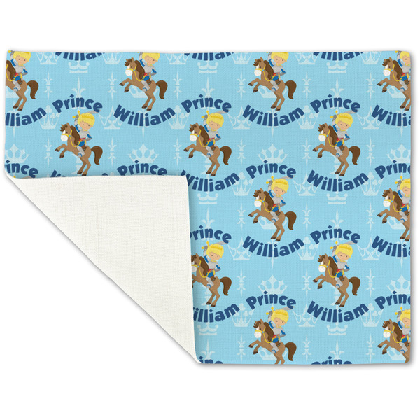 Custom Prince Linen Placemat - Folded Corner (single side)