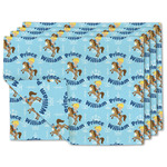 Custom Prince Linen Placemat w/ Name All Over