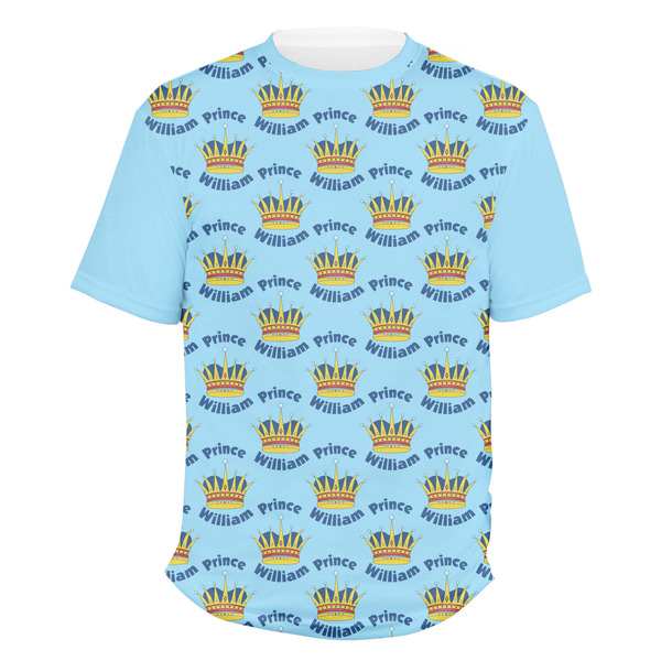 Custom Custom Prince Men's Crew T-Shirt - Small (Personalized)