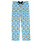 Custom Prince Mens Pajama Pants - Flat