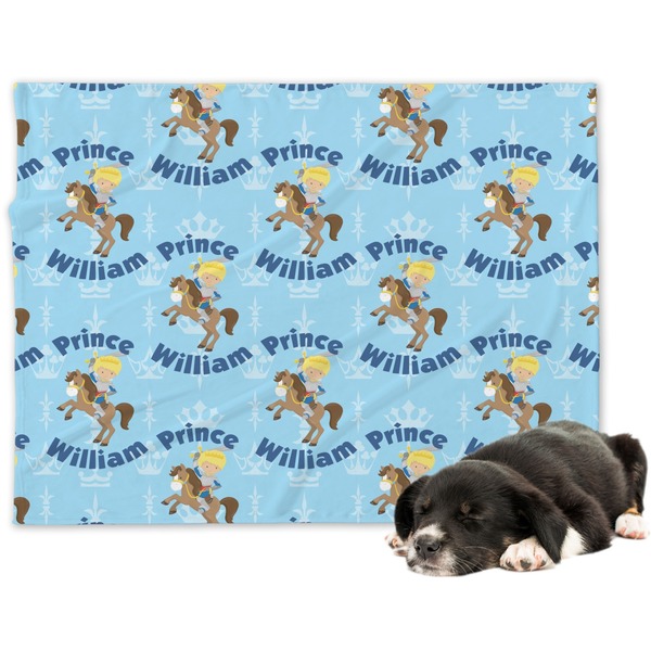 Custom Custom Prince Dog Blanket - Large (Personalized)