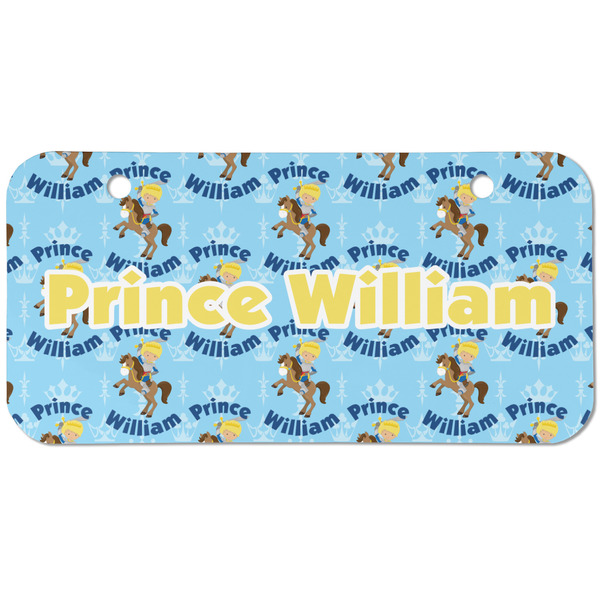 Custom Prince Mini Bicycle License Plate - Two Holes